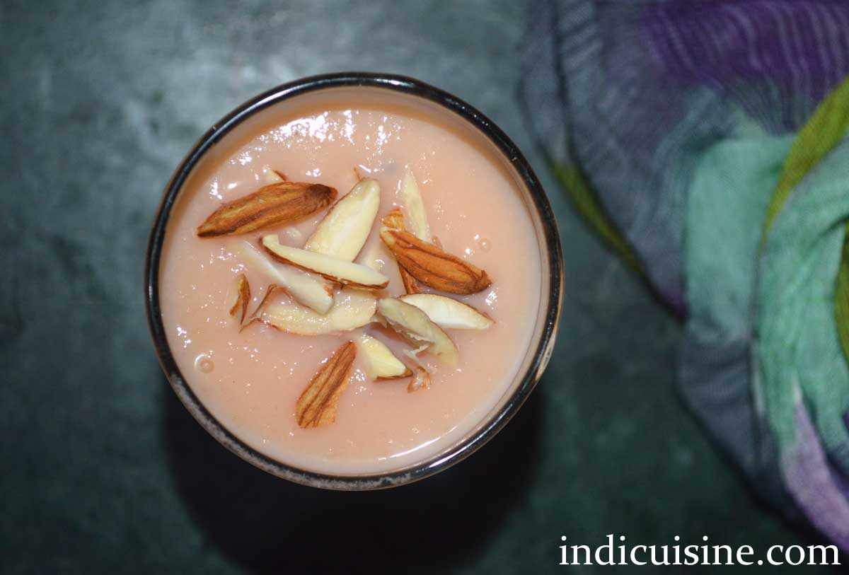 papaya shake recipe, papaya shake image top