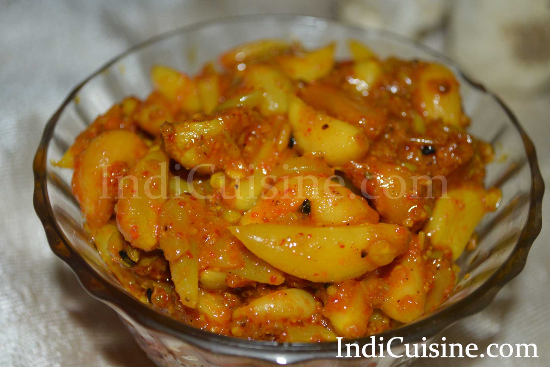 Garlic Pickle - Lahsun ka Achar | Recipe of Garlic Pickle - Indian Cuisine