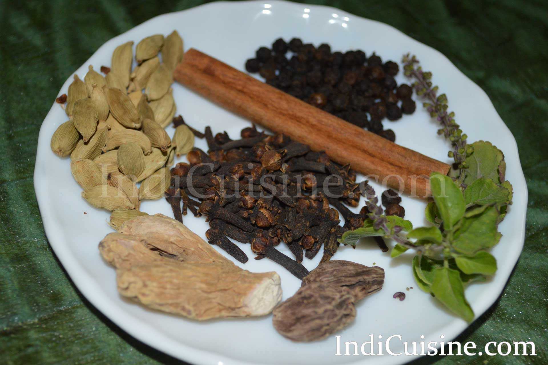 Masala Tea Powder, How to make Chai Masala, masala tea ingredients image