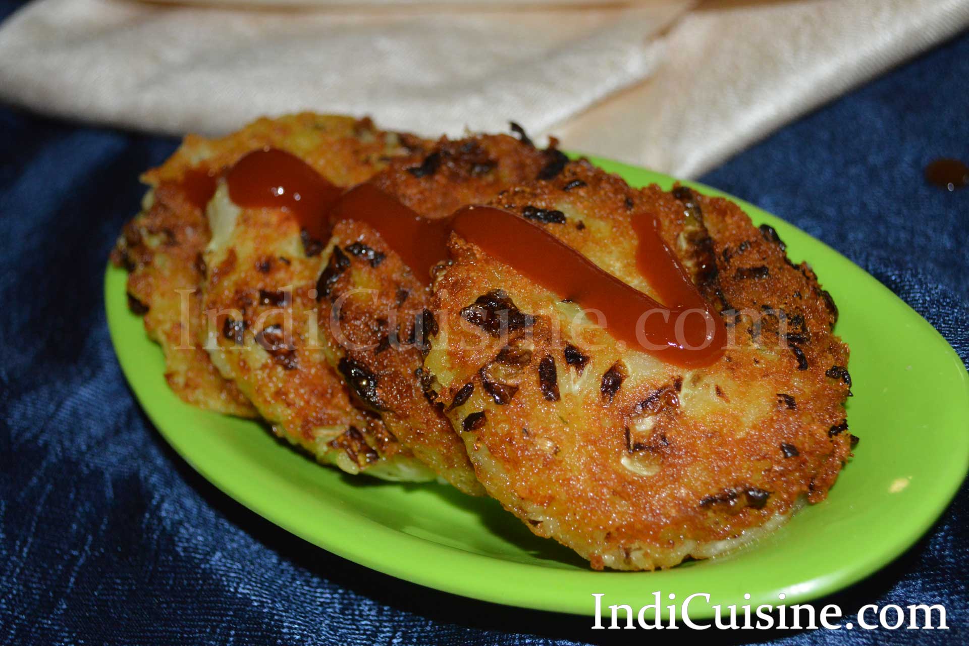 Patta Gobhi Aloo Tikki, Cabbage Potato Cutlet