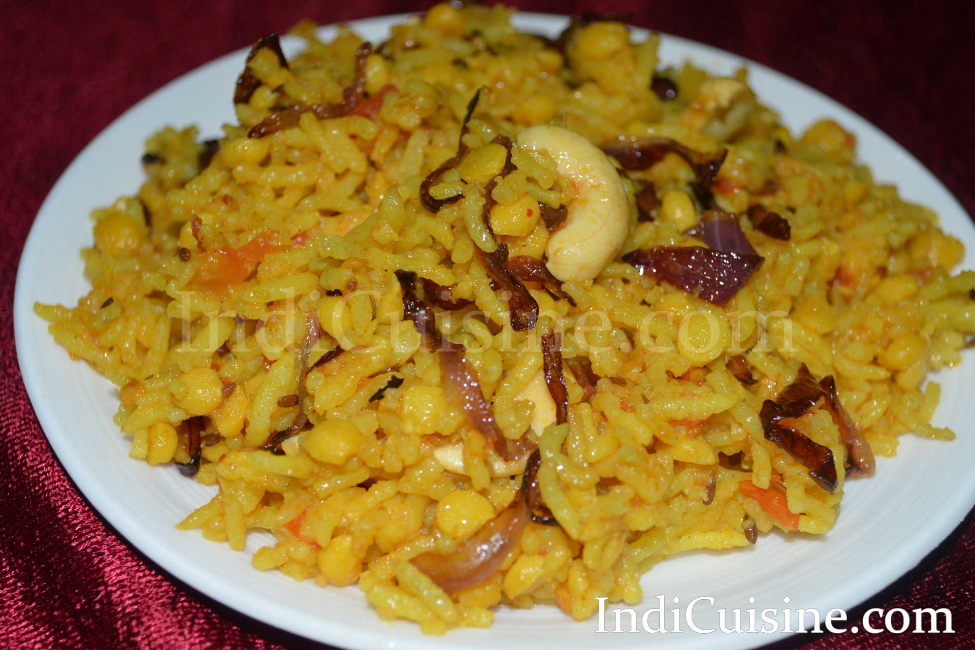 chana dal rice recipe photo