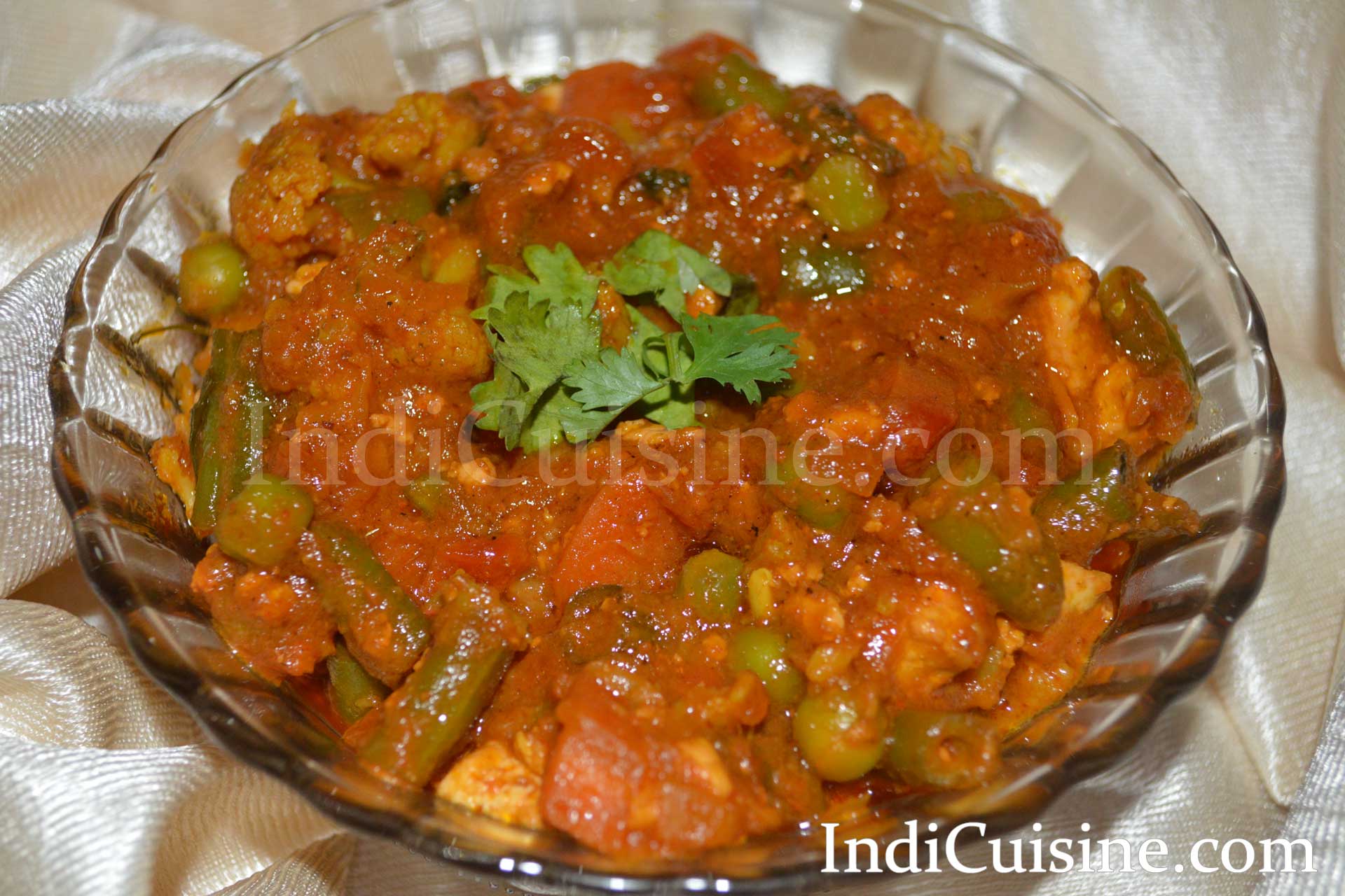 Mix Veg Sabzi Recipe, How to make Mixed Vegetable, Mix Vegetable Sabji Image