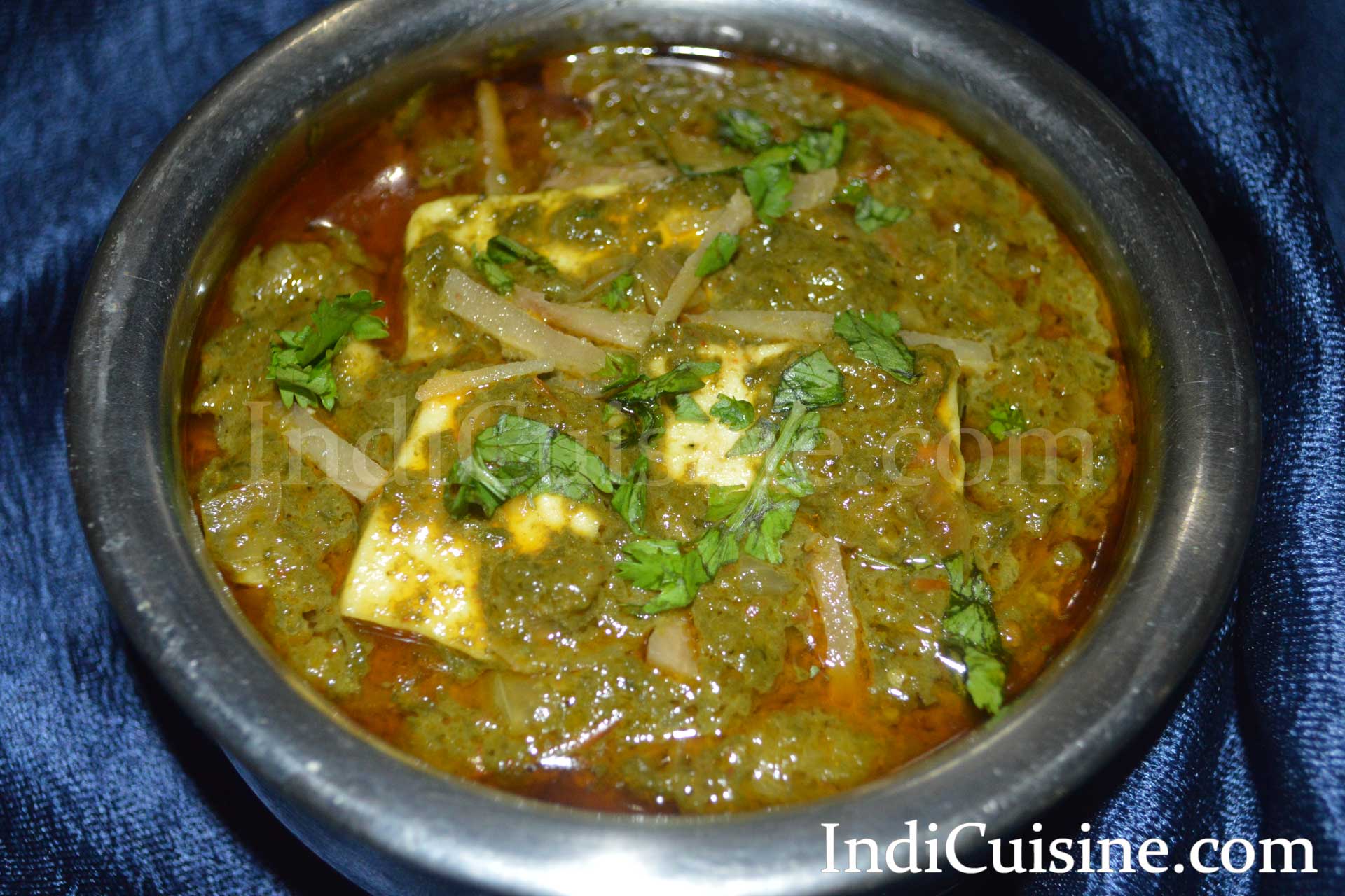 Palak Paneer image, spinach paneer image