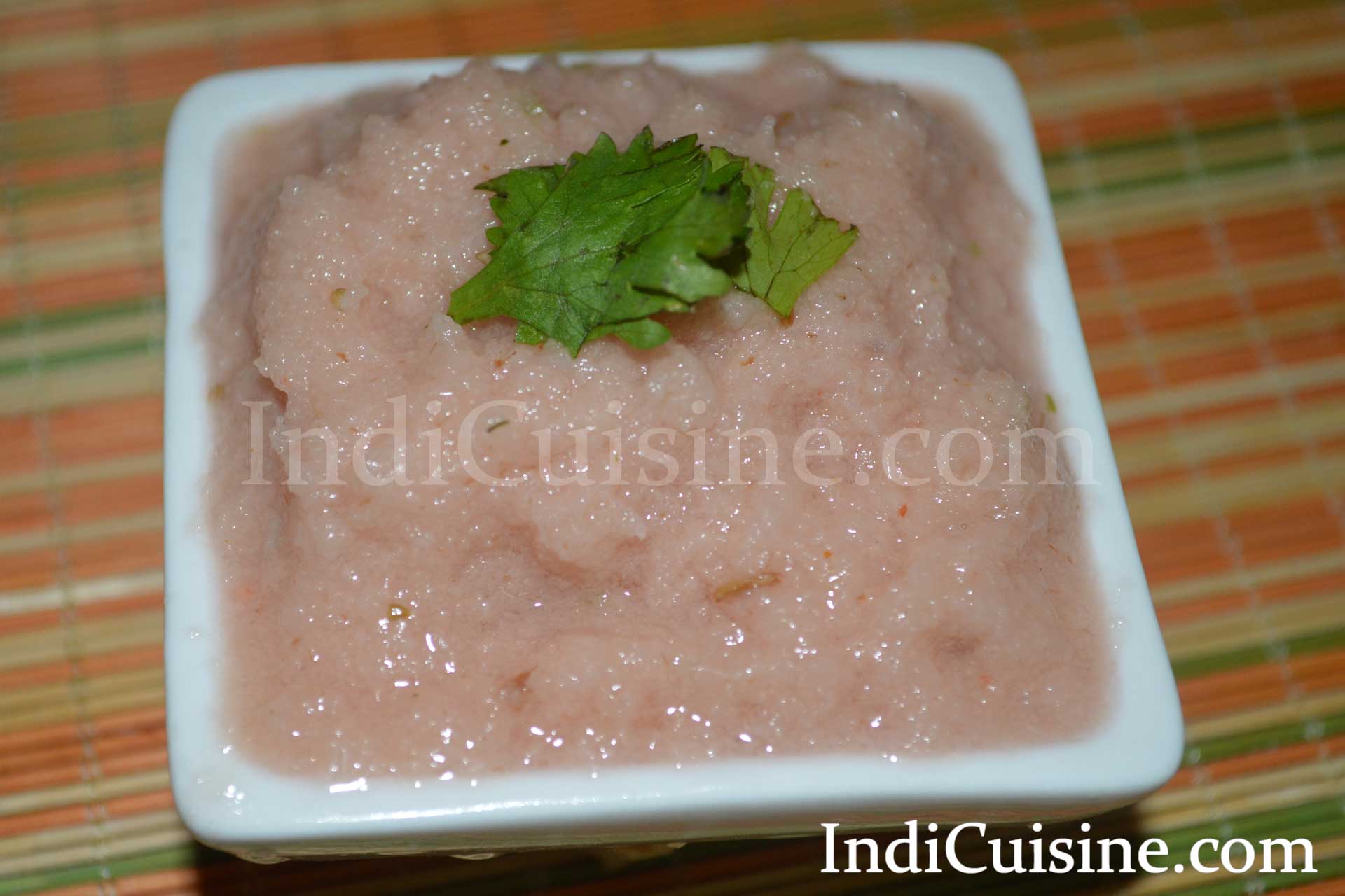 raw mango onion sauce, raw mango onion sauce photo, kaccheaam ki chutney, ambi aur pyaz ki chutney